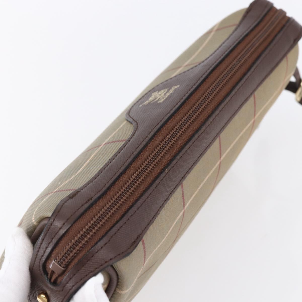 Burberry Nova check Pochette Canvas