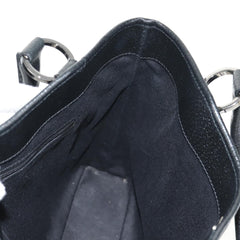 Gucci Vintage Ring Tote GG Canvas with Leather