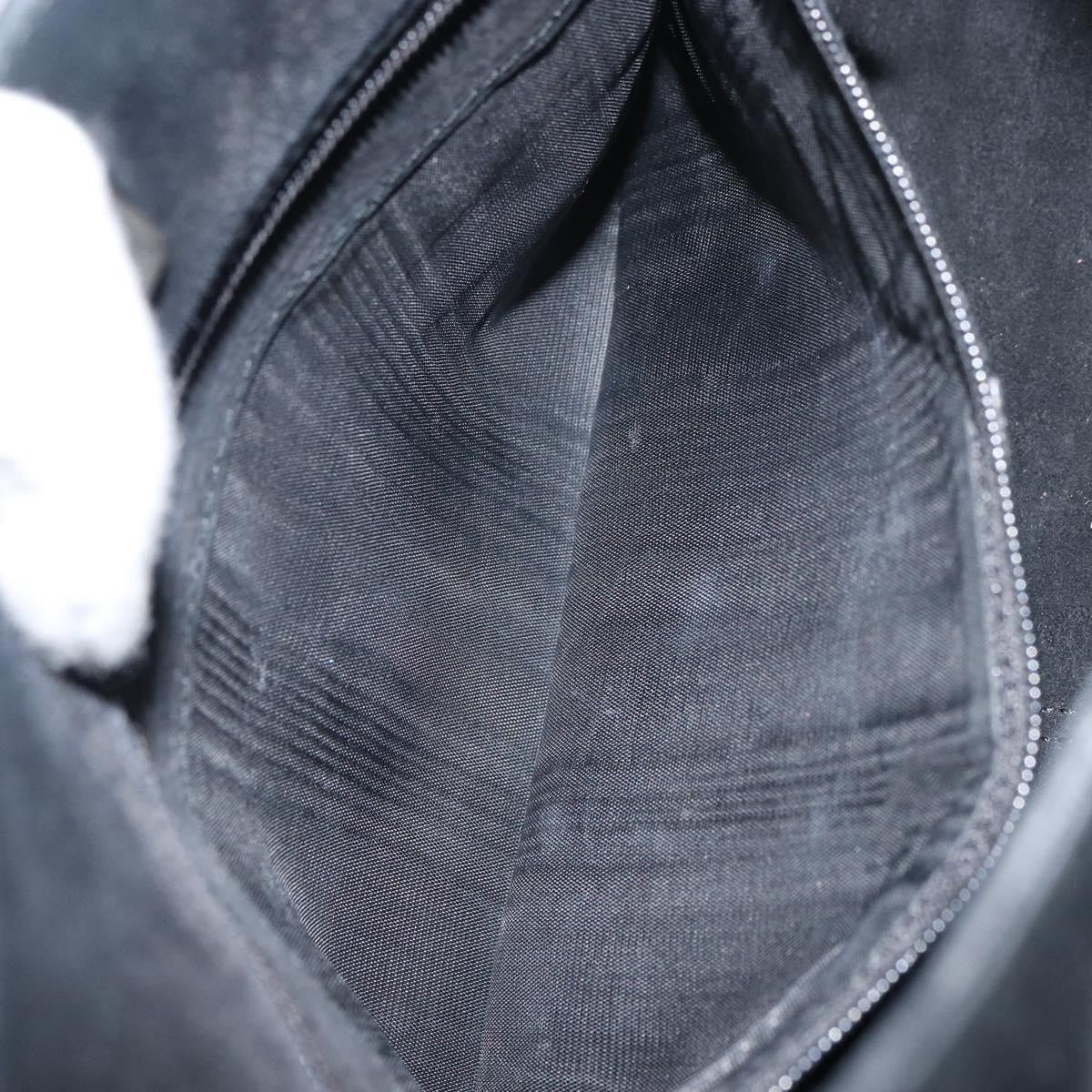 Gucci Vintage Bamboo Handle Bag Suede