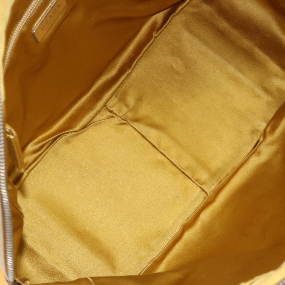 Prada Bowler Bag Canvas with Leather