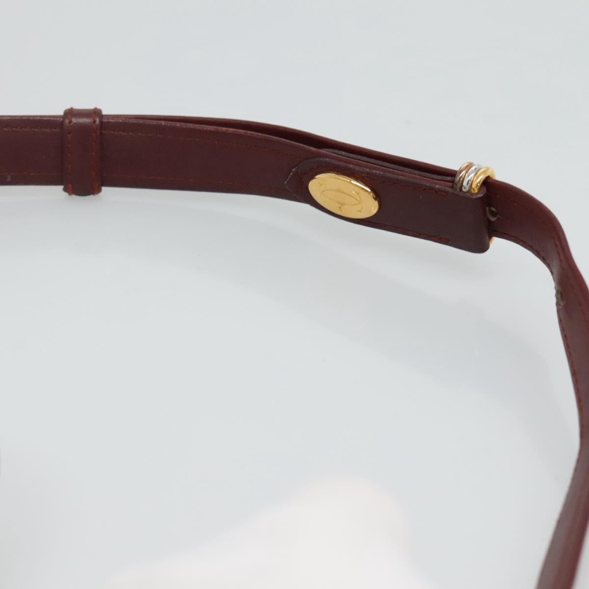 cartier Tasseled Must de Cartier Crossbody Bag Leather