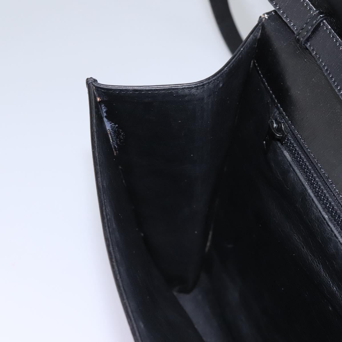 Celine Vintage Circle Logo Crossbody Bag Leather