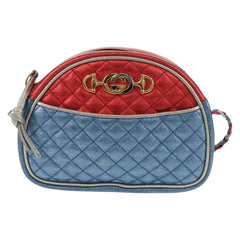 Gucci Trapuntata Camera Shoulder Bag Lambskin