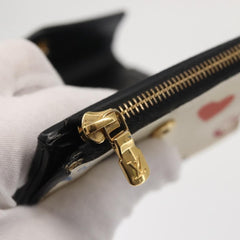 Louis Vuitton x Takashi Murakami Victorine Wallet Monogram Multicolor Coated Canvas