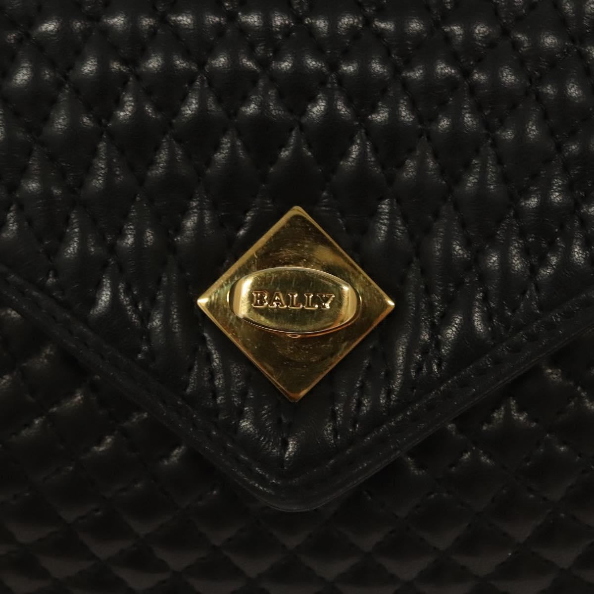 Bally Vintage Handbag Quilted Leather
