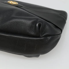 Christian Dior CD Zip Pouch Leather