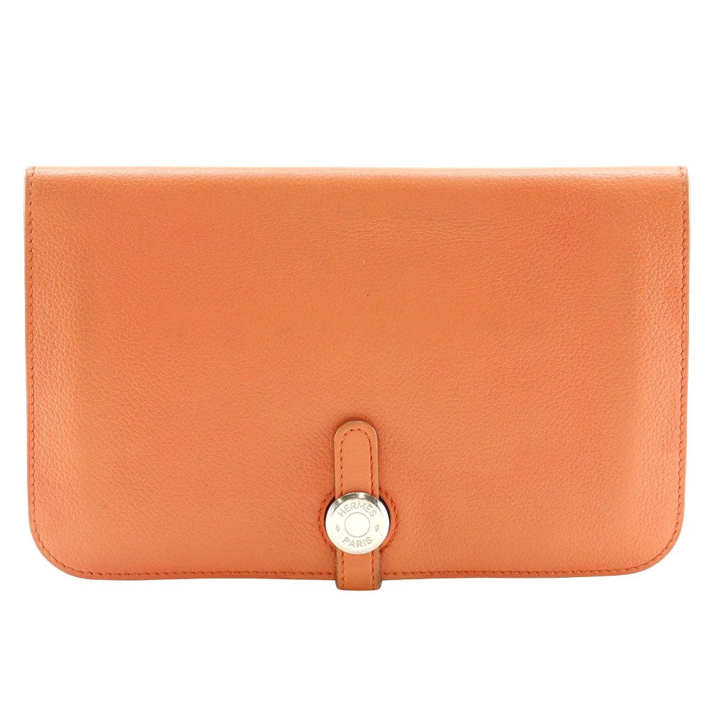 Hermes Dogon Duo Combined Wallet Leather