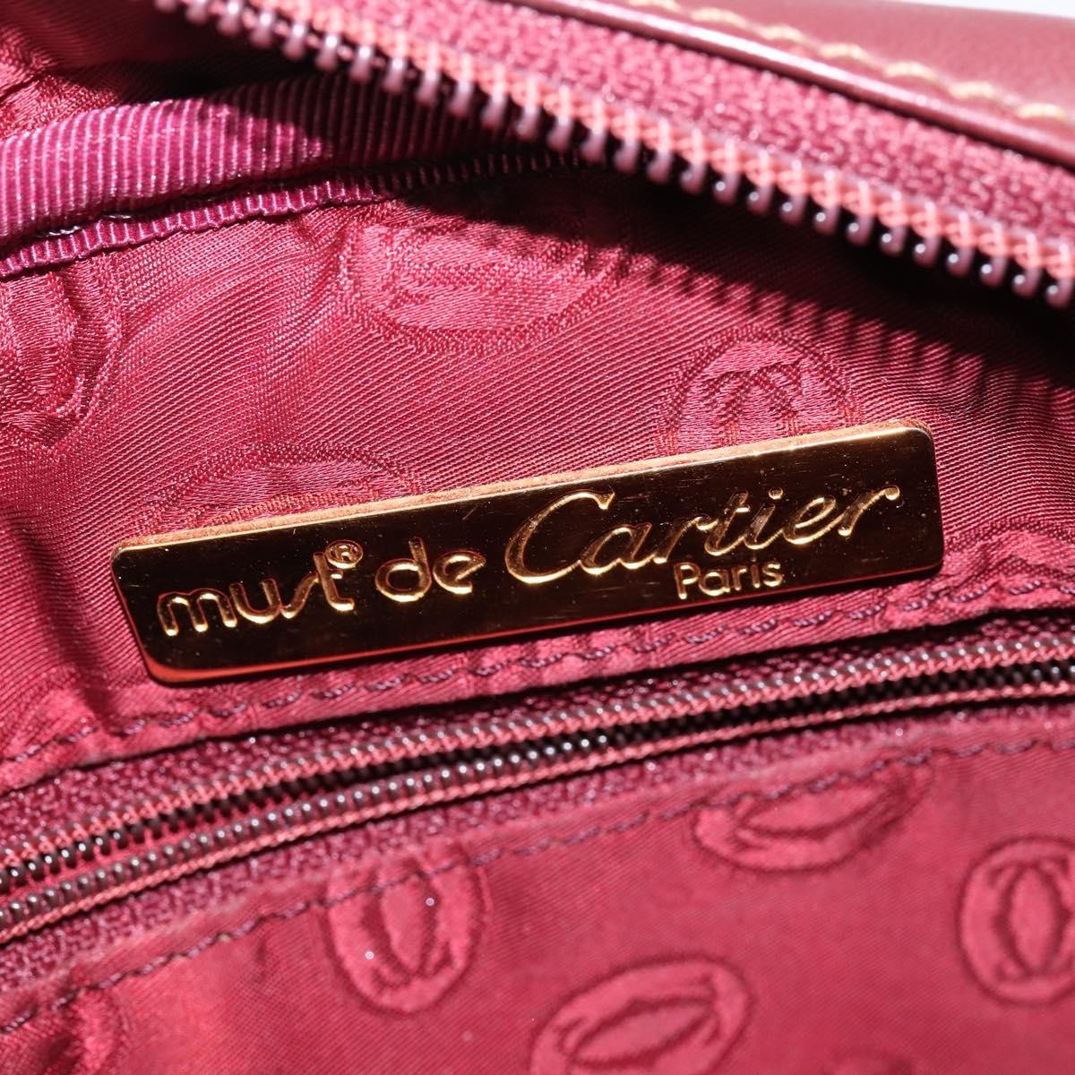 cartier Must de Cartier Shoulder Bag Leather