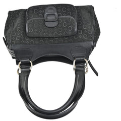 Celine C Macadam Handbag Suede