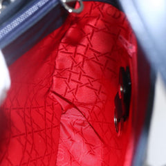 Christian Dior Vintage CD Handbag Leather