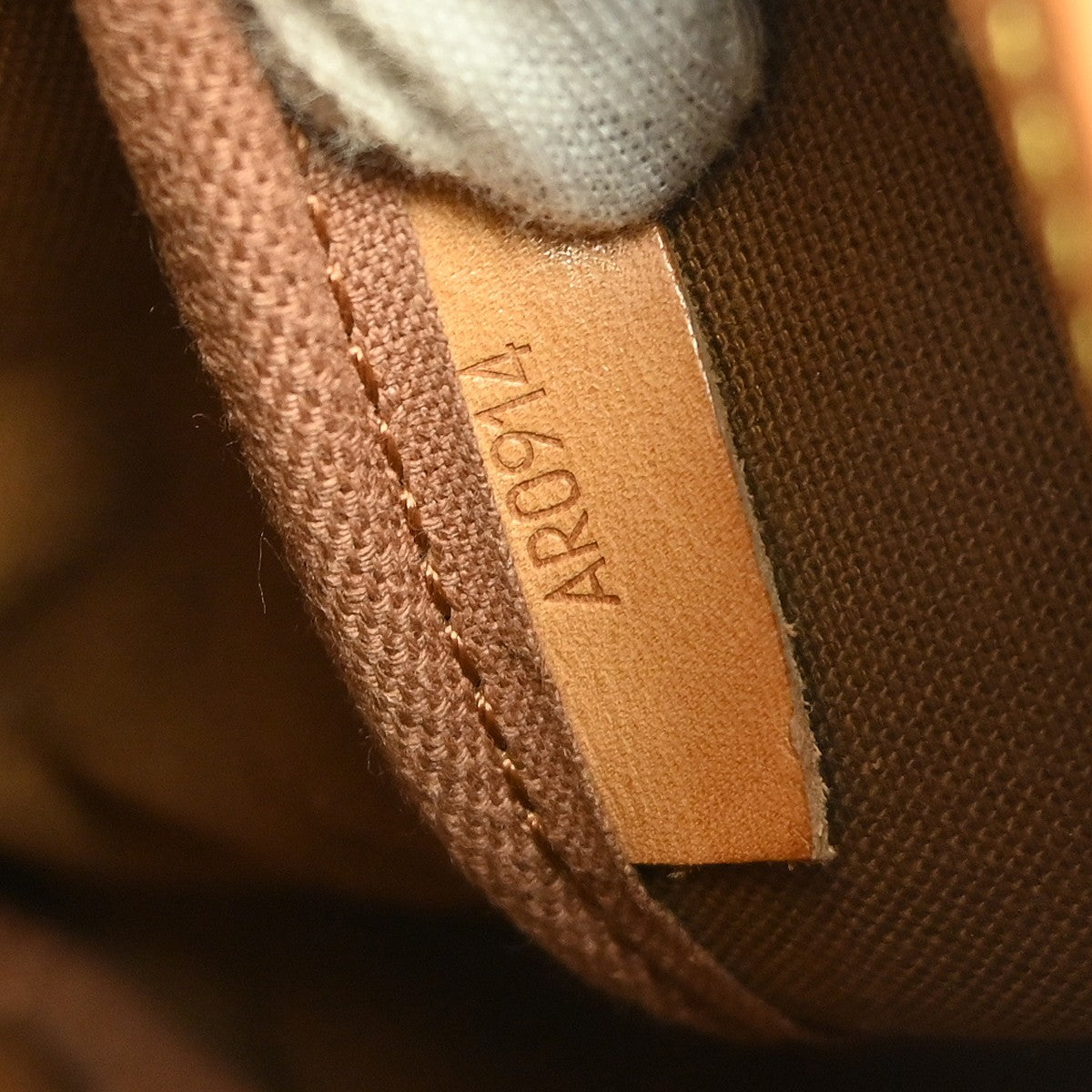 Louis Vuitton Saumur Handbag Monogram Canvas