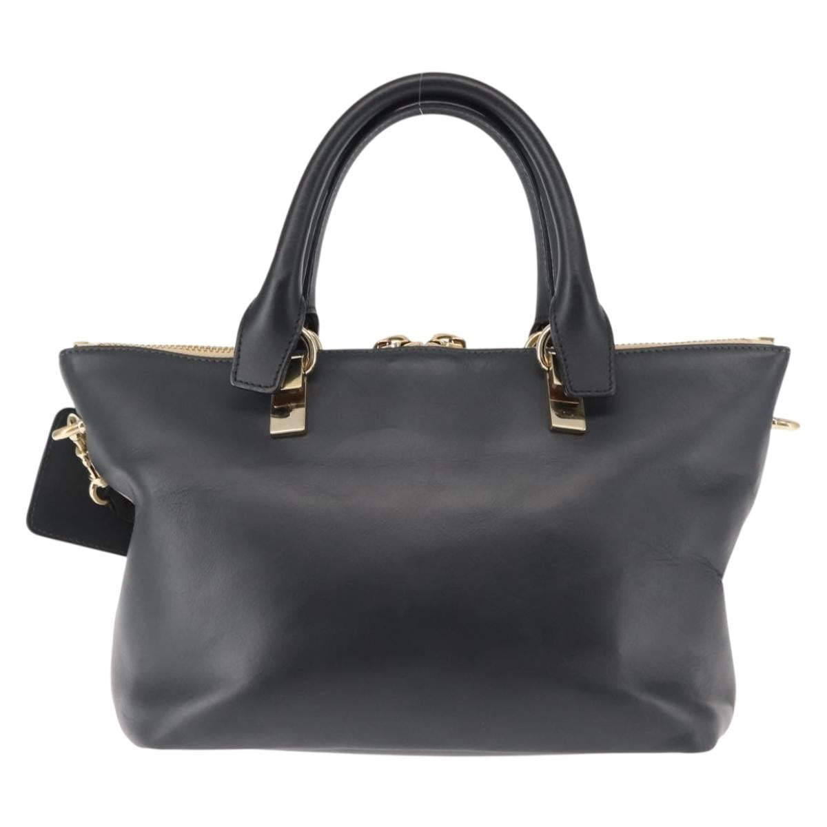Chloe Bicolor Baylee Satchel Leather