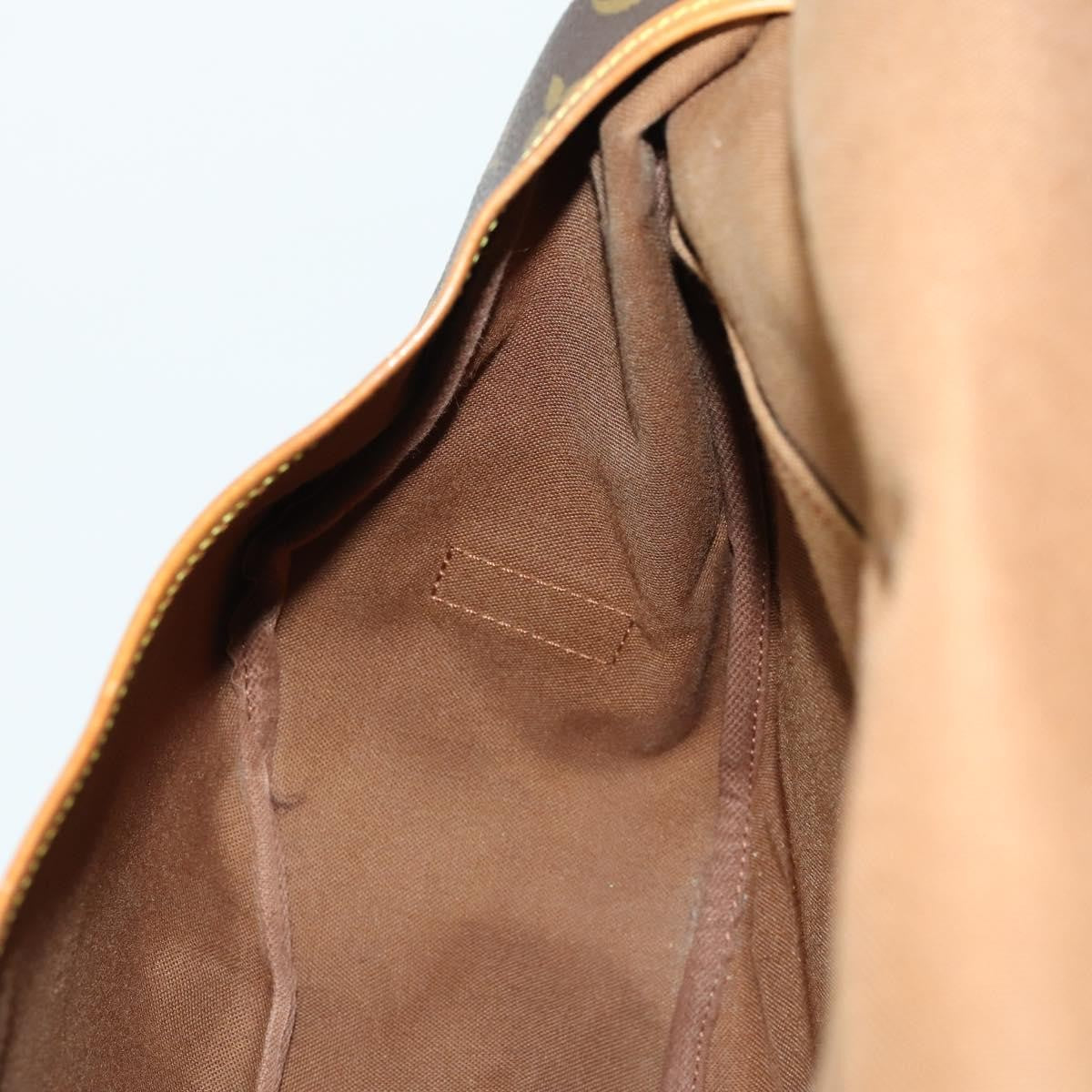 Louis Vuitton Saumur Handbag Monogram Canvas