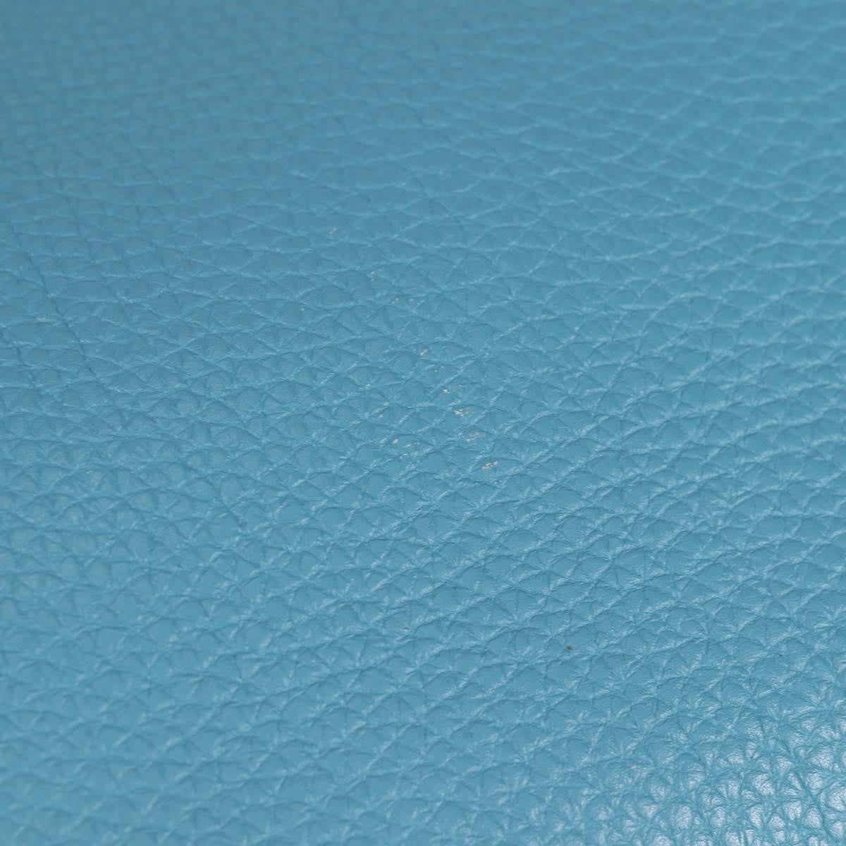 Hermes Birkin Handbag Blue Togo with Palladium Hardware