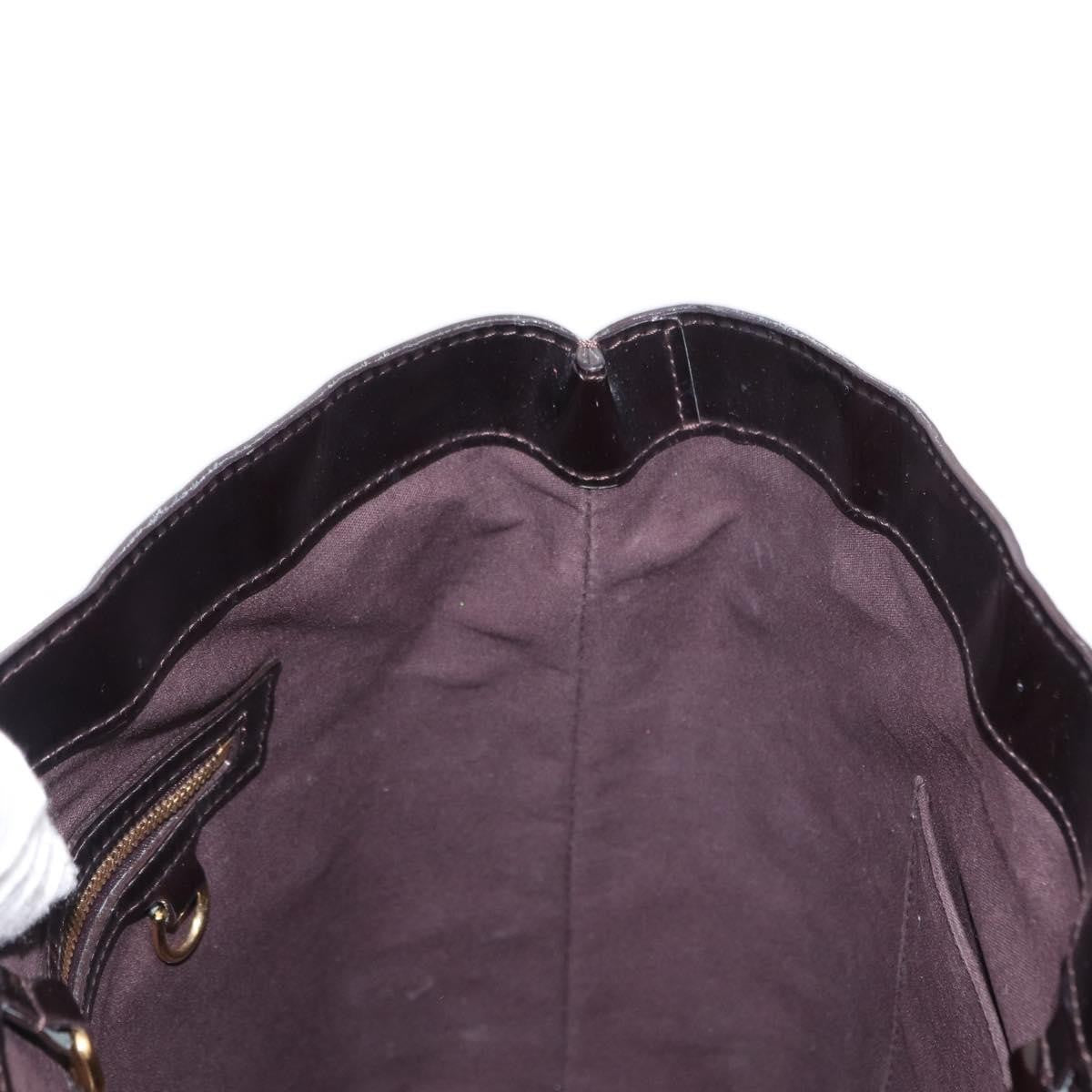 Louis Vuitton Wilshire Handbag Monogram Vernis