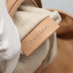 Bvlgari Chandra Hobo Canvas and Leather