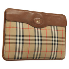 Burberry Nova check Pochette Canvas
