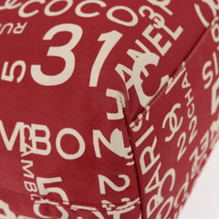 Chanel 31 Rue Cambon Beach Zip Tote Printed Canvas