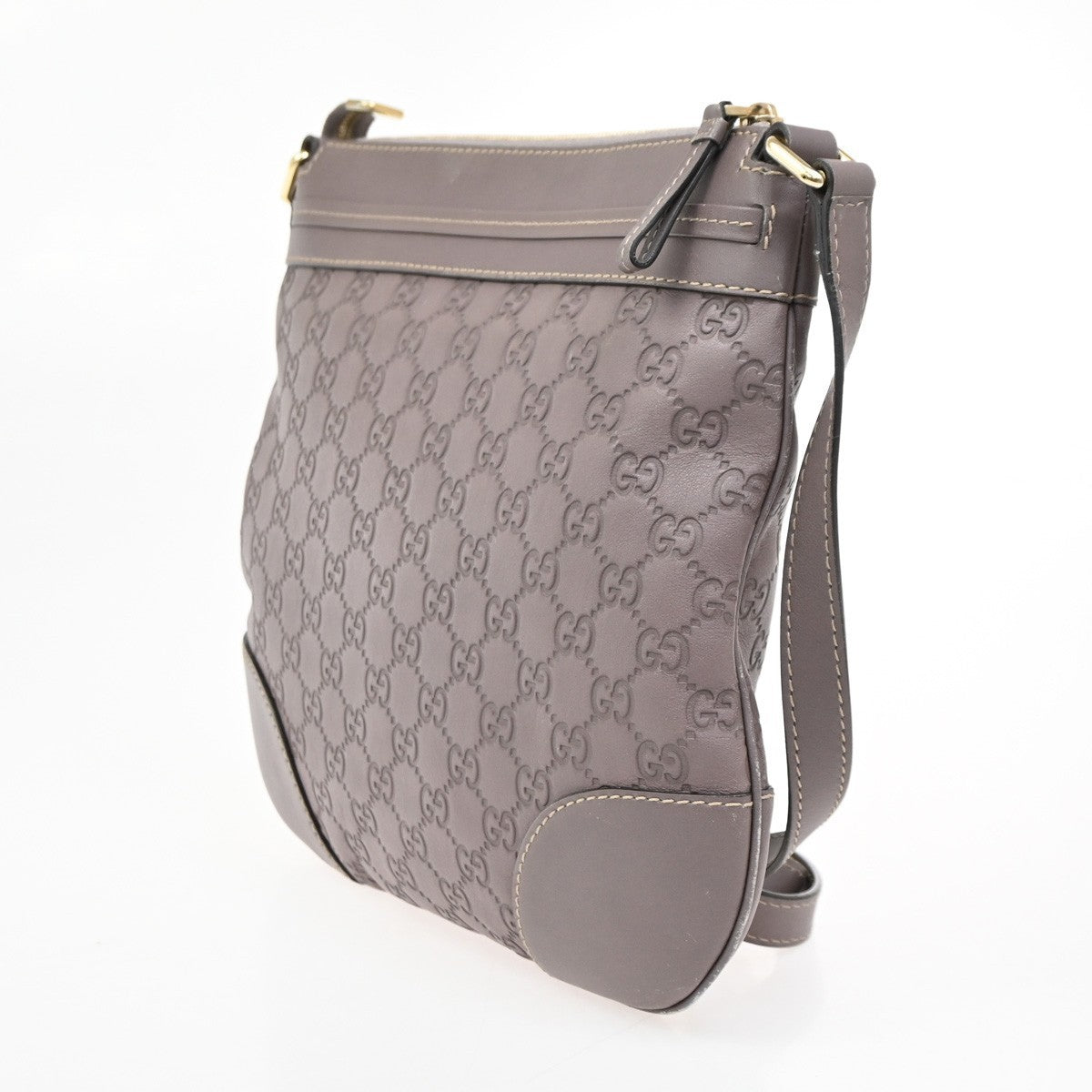 Gucci Mayfair Messenger Bag Guccissima Leather