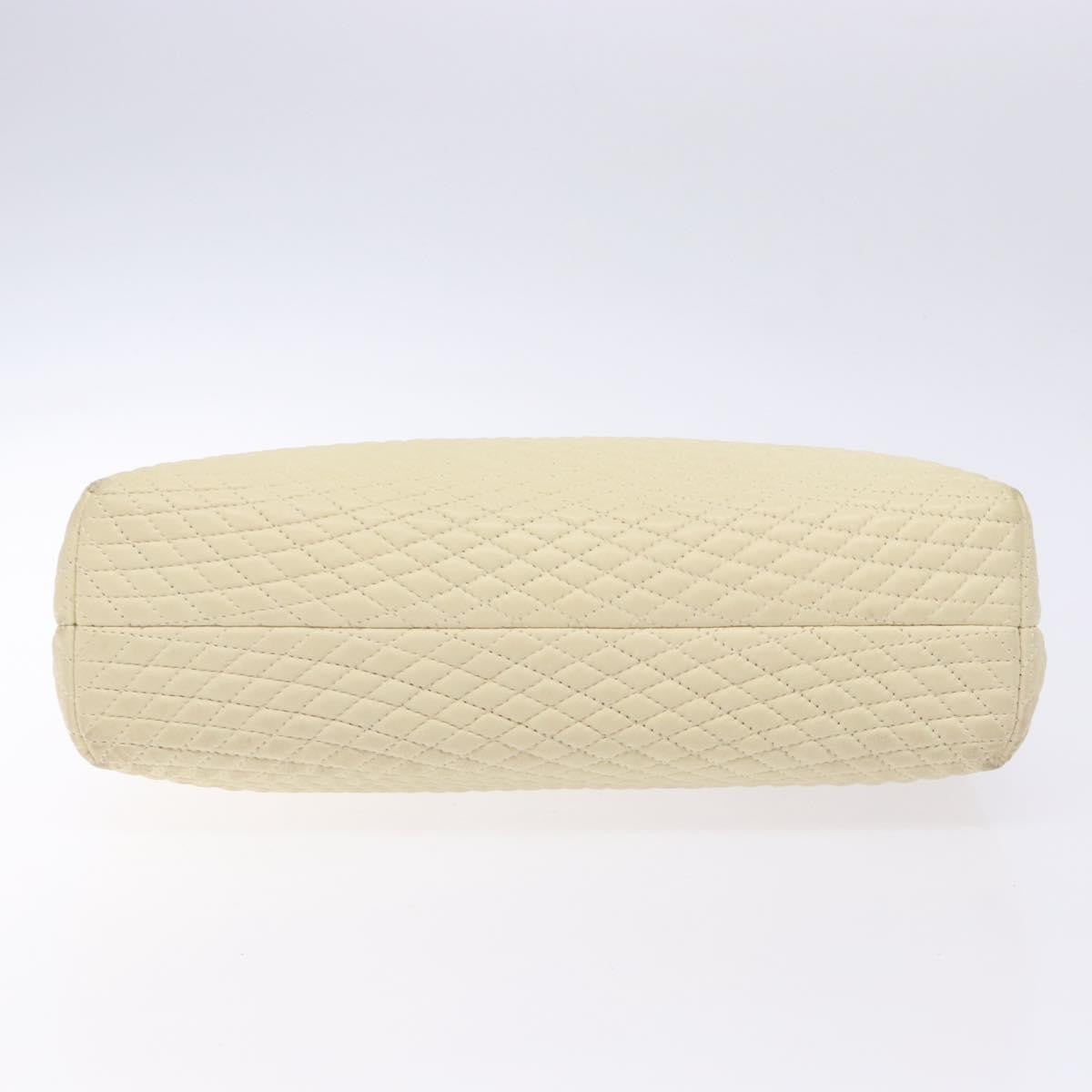 Bally Vintage Flap Handbag Quilted Leather