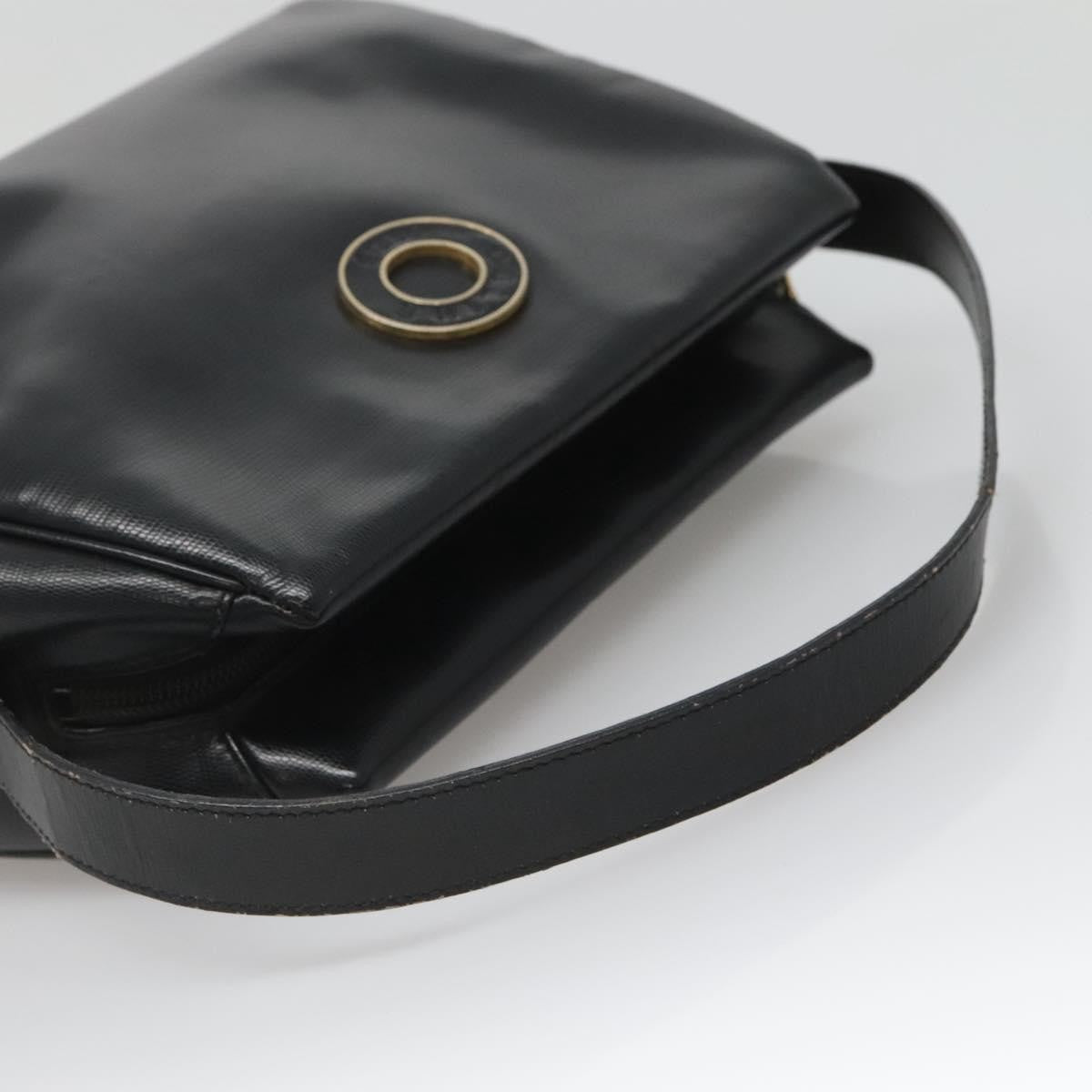 Celine Circle Logo Handbag Leather