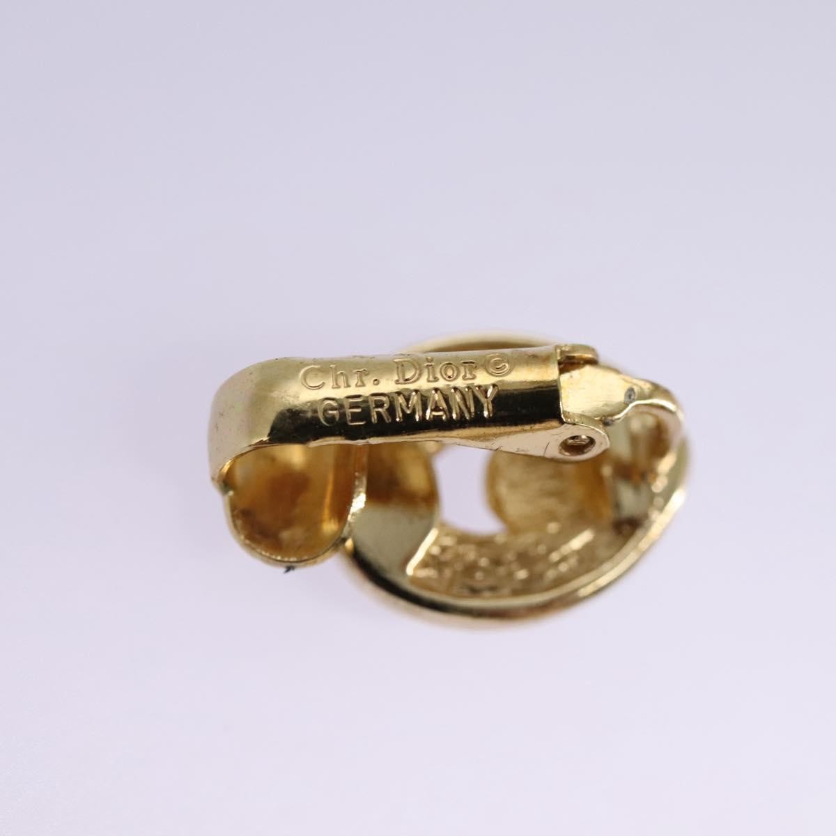 Christian Dior Vintage clip-on earrings Metal