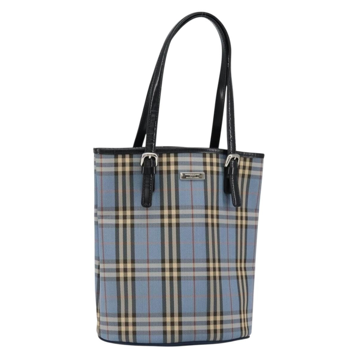 Burberry Blue Label Tote Bag Canvas
