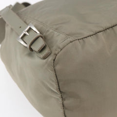Prada Front Pocket Buckle Backpack Nylon