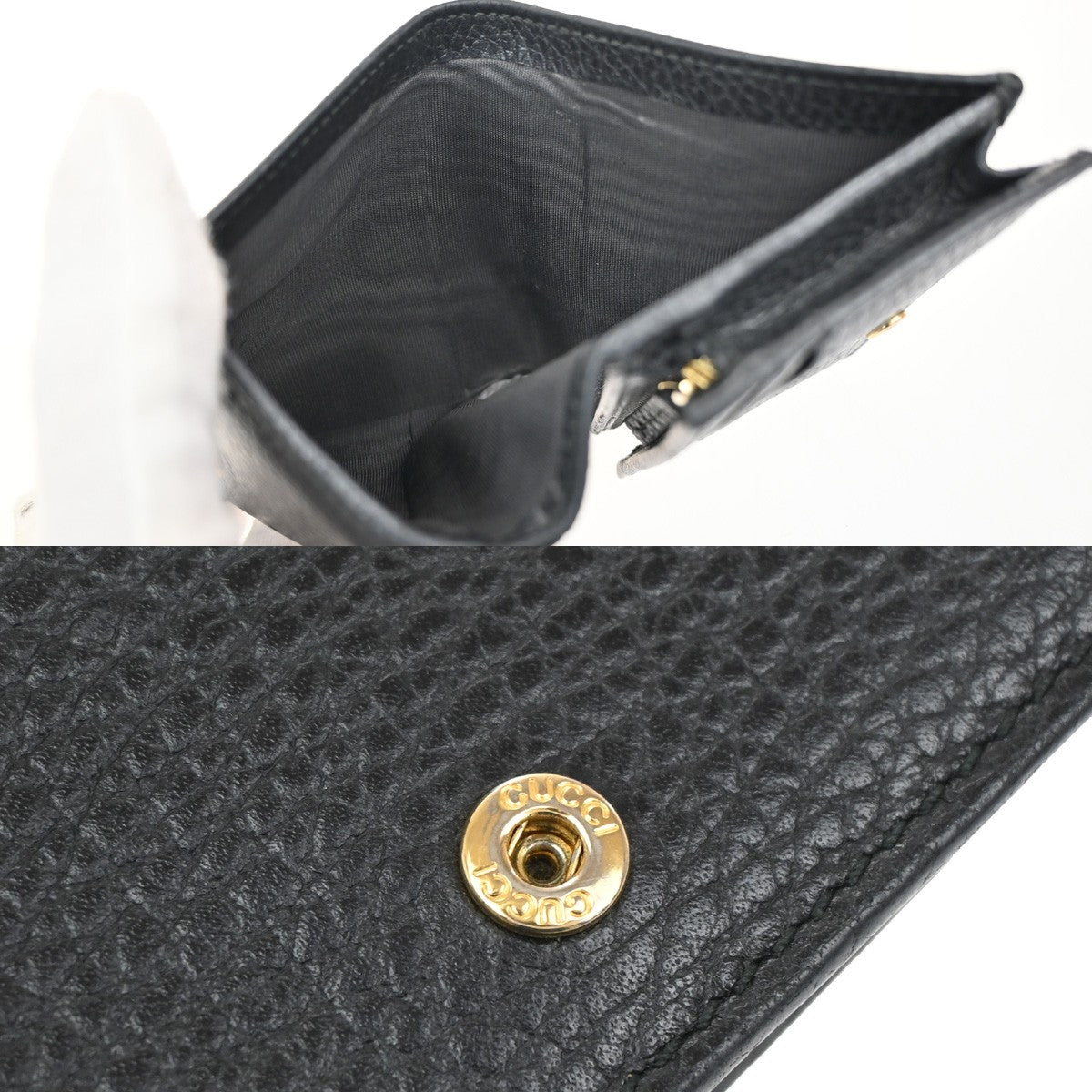 Gucci GG Marmont Flap Card Case Leather