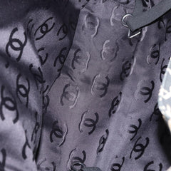 Chanel Boston Zip Tote Quilted Canvas