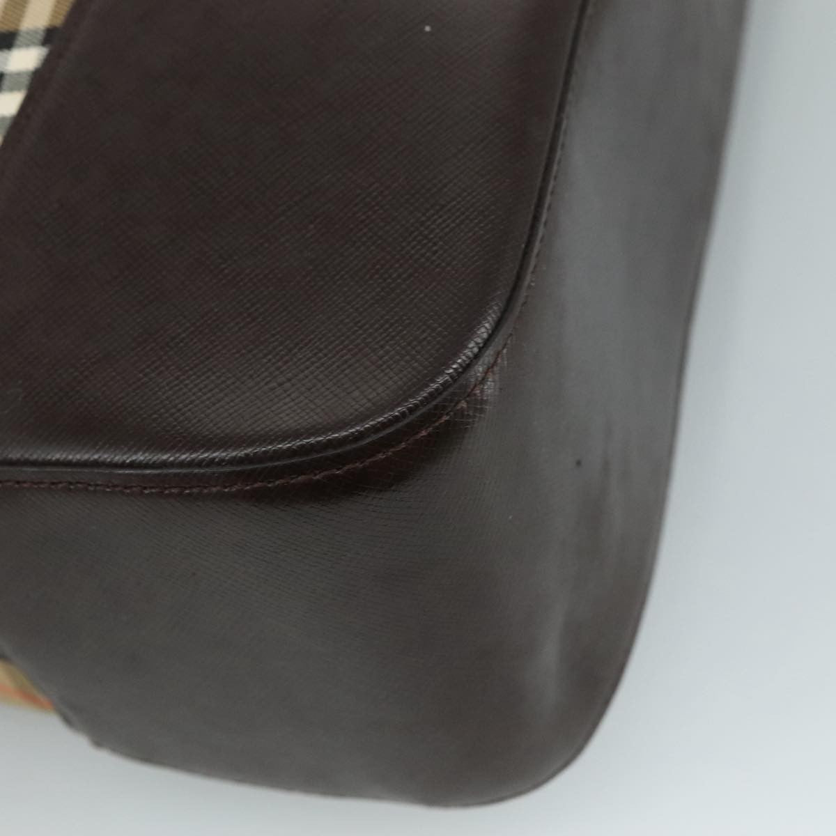 Burberry Nova check Shoulder bag Canvas and Leather