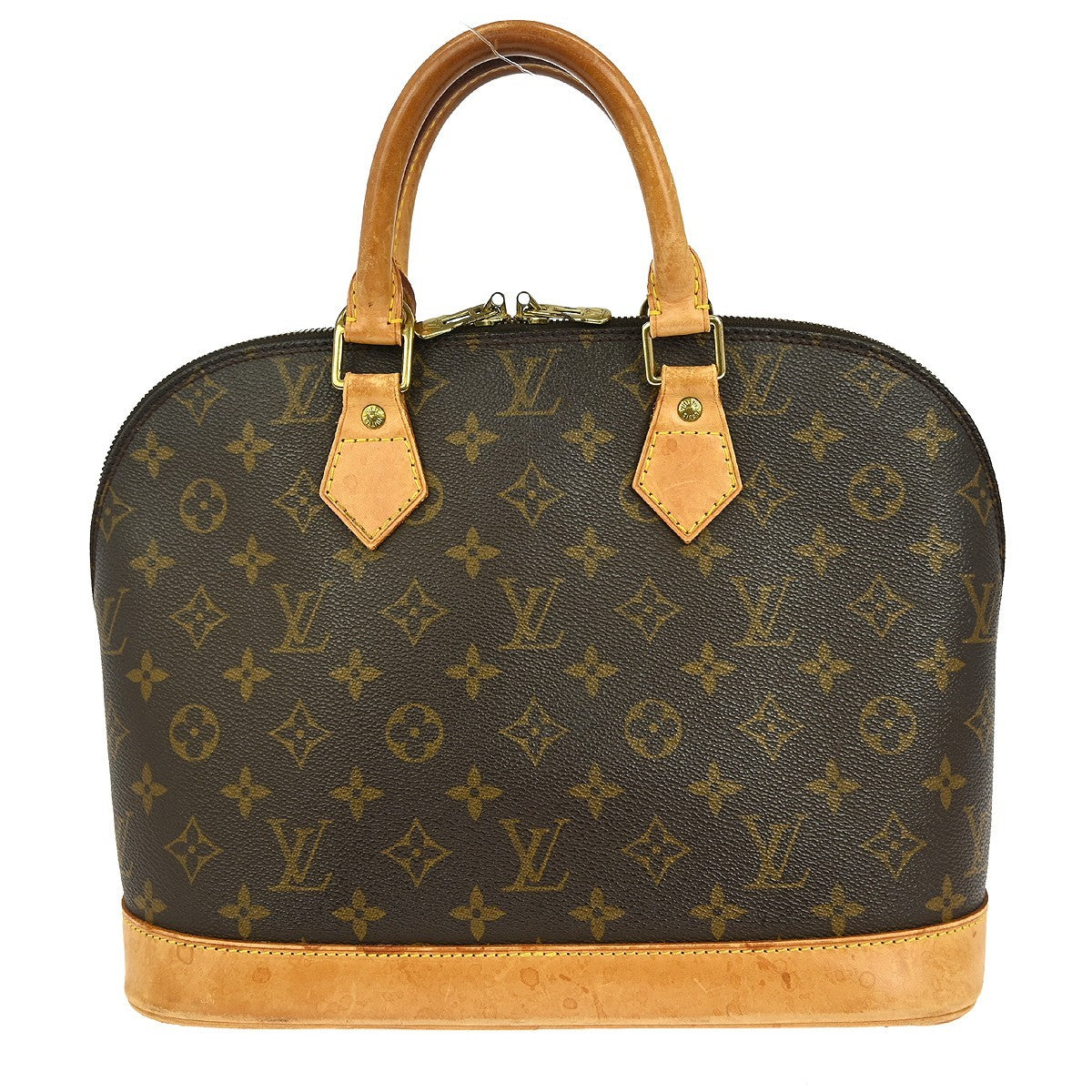 Louis Vuitton Alma Handbag Monogram Canvas