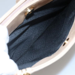 Bally Vintage Chain Shoulder Bag Quilted Leather