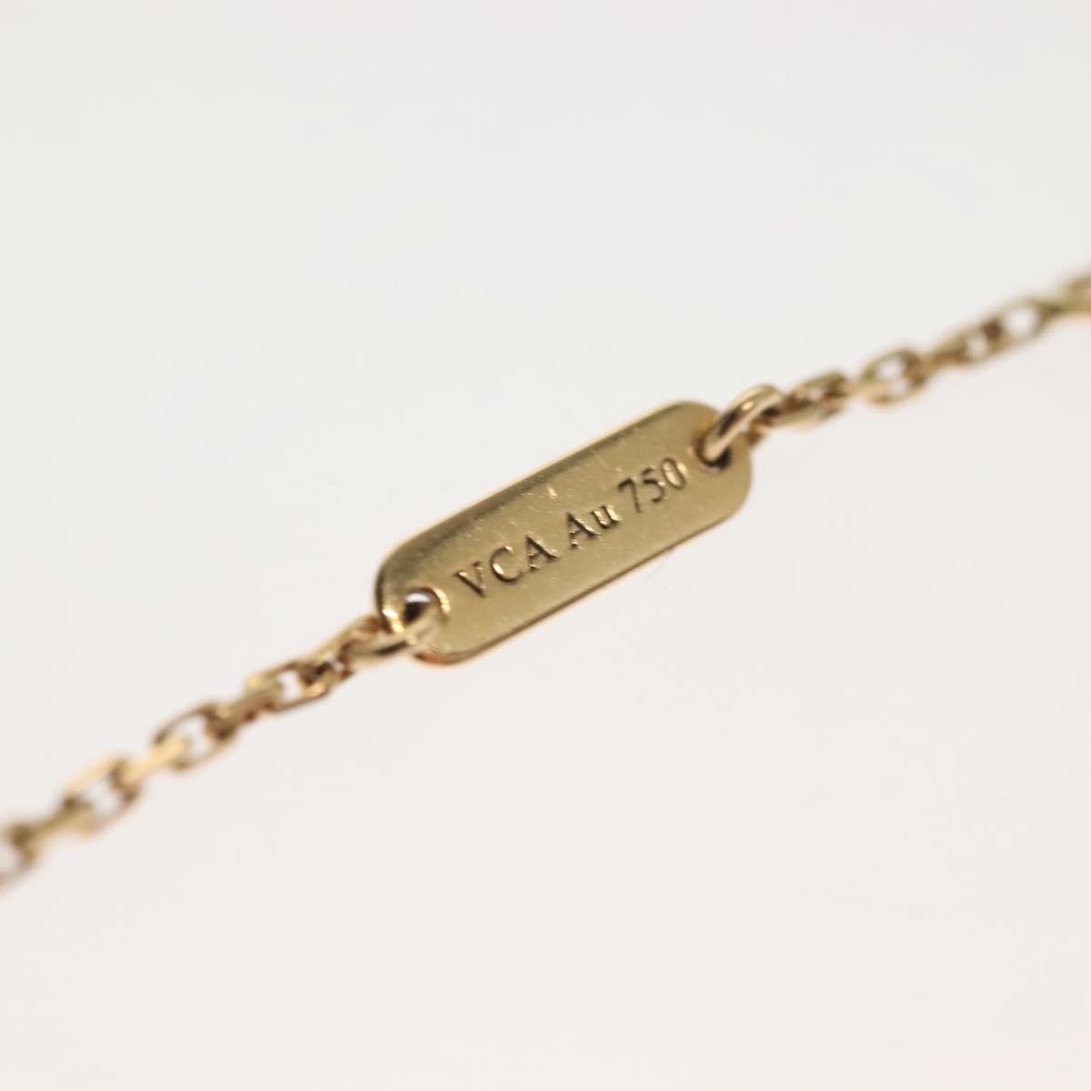 Van Cleef & Arpels Vintage Alhambra Pendant Necklace 18K Yellow Gold and Malachite