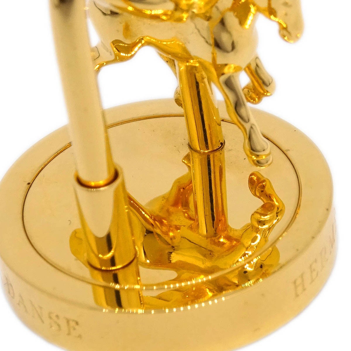 Hermes Pegasus Cadena Lock Charm Metal