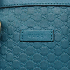 Gucci Convertible Dome Satchel Guccissima Leather