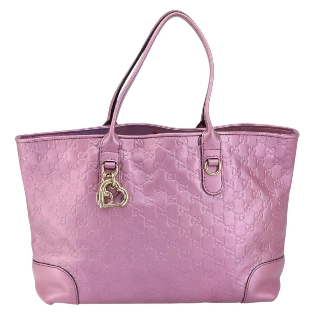 Gucci Heart Bit Open Tote Guccissima Leather