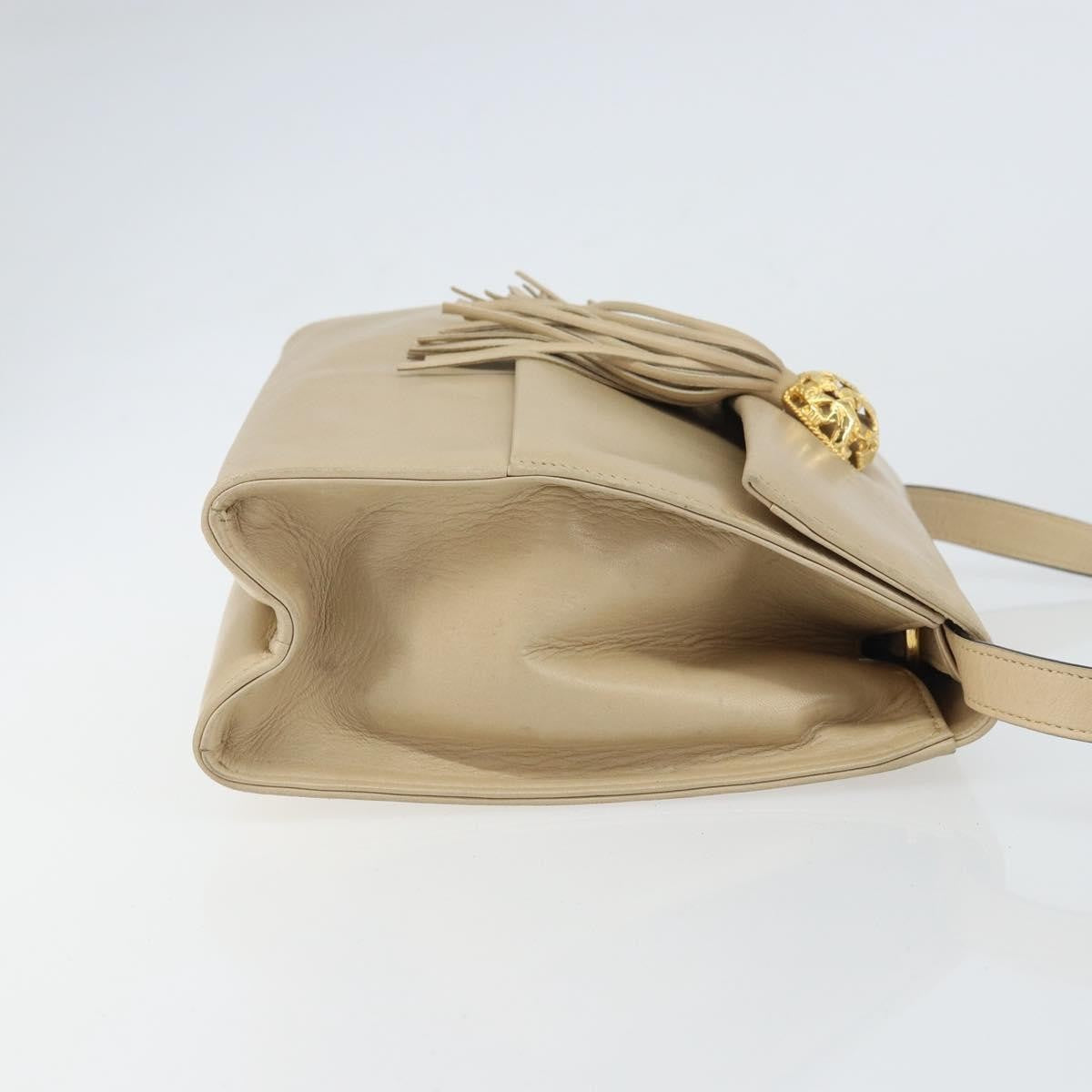 Salvatore Ferragamo Vintage Flap Shoulder Bag Leather