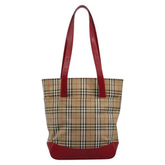 Burberry Nova Check Tote canvas check pattern