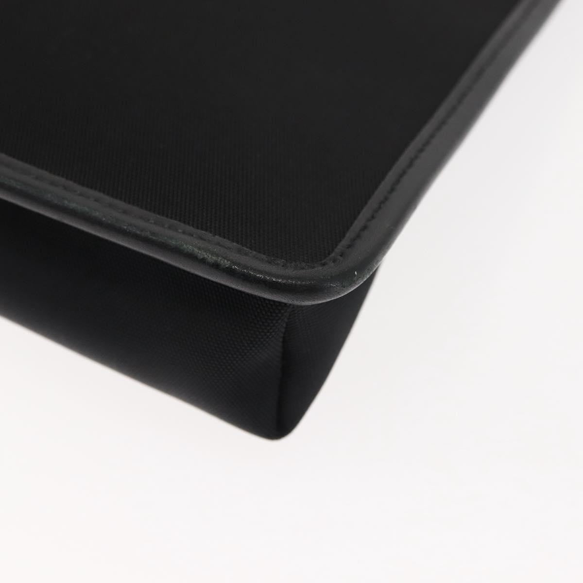 Gucci Vintage Flat Messenger Bag Nylon and Leather