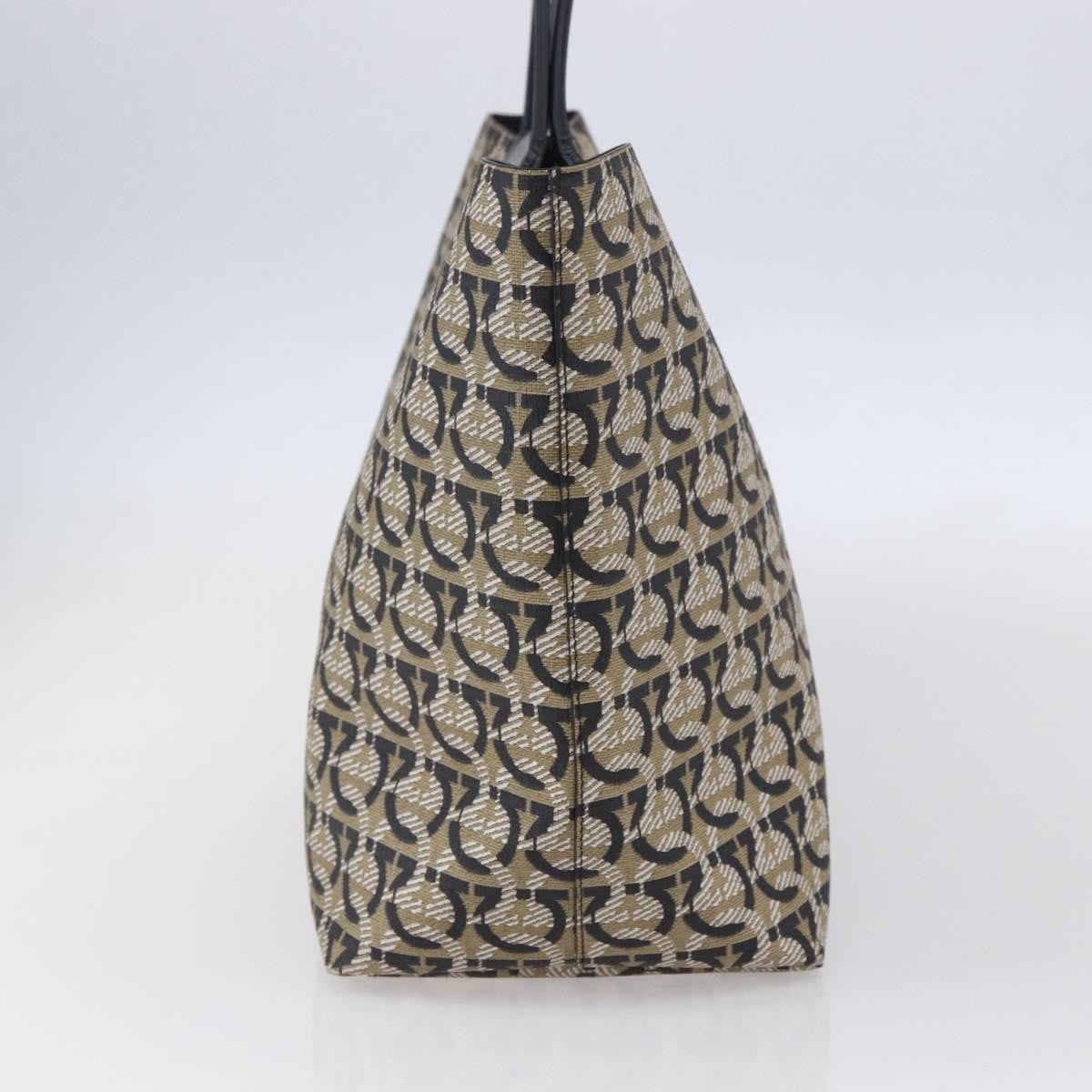 Salvatore Ferragamo Gancini Travel Tote Gancini Jacquard