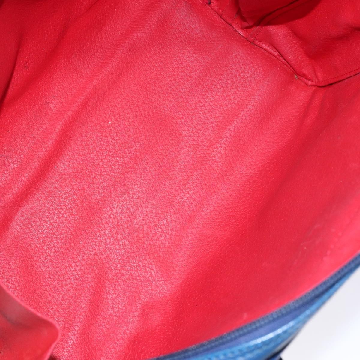 Celine Circle Logo Handbag Leather