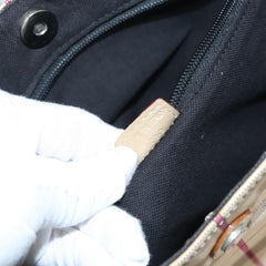 Burberry Nova Check Tote canvas check pattern