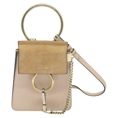 Chloe Faye Crossbody Leather and Suede