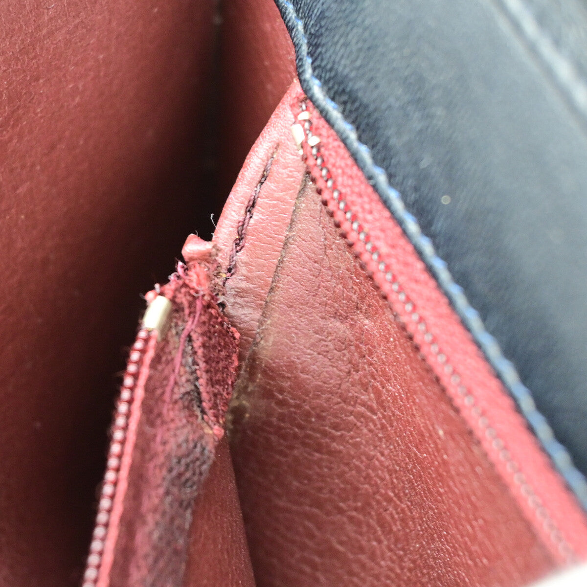 Chanel Vintage Chain Flap Bag Quilted Leather