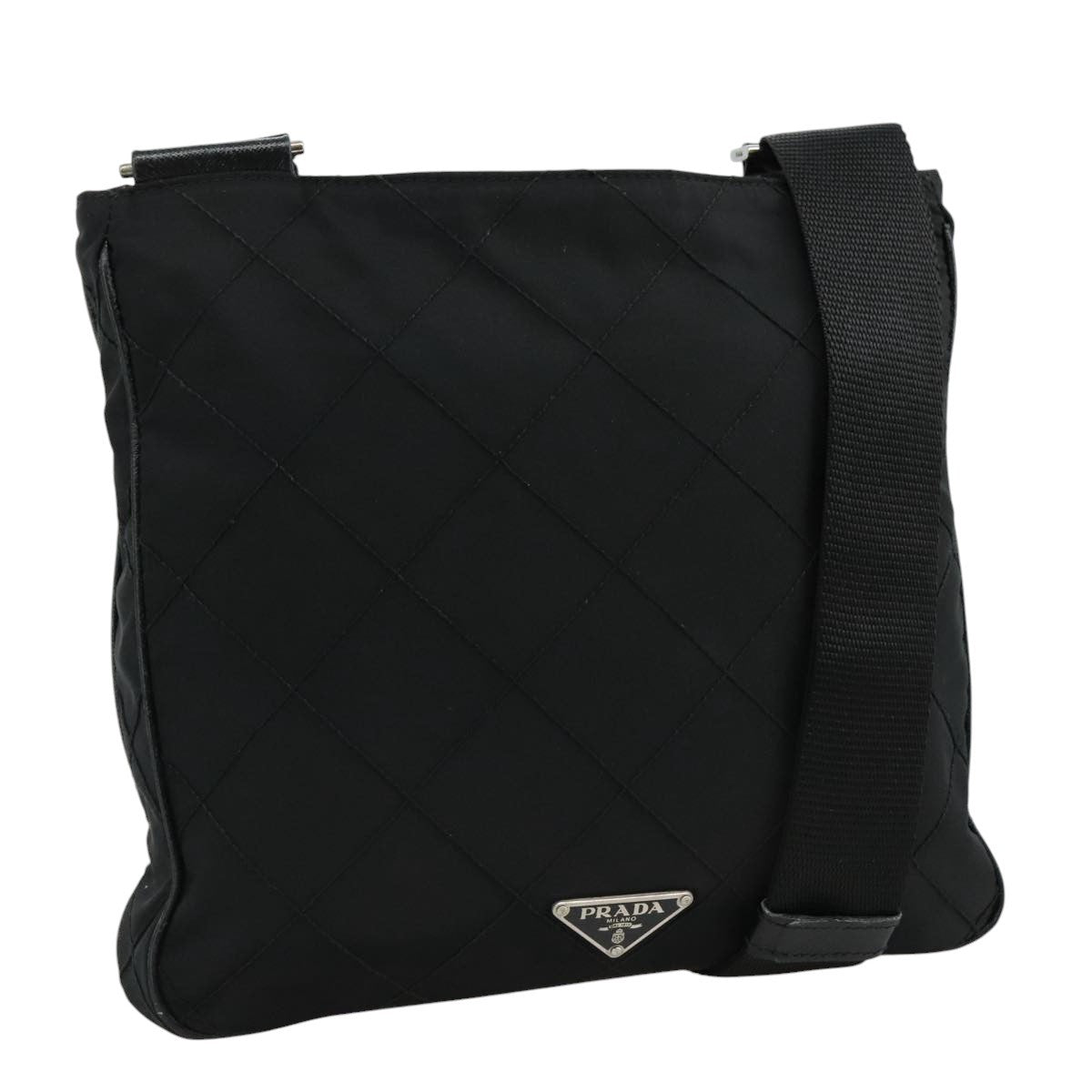 Prada Flat Messenger Bag Tessuto