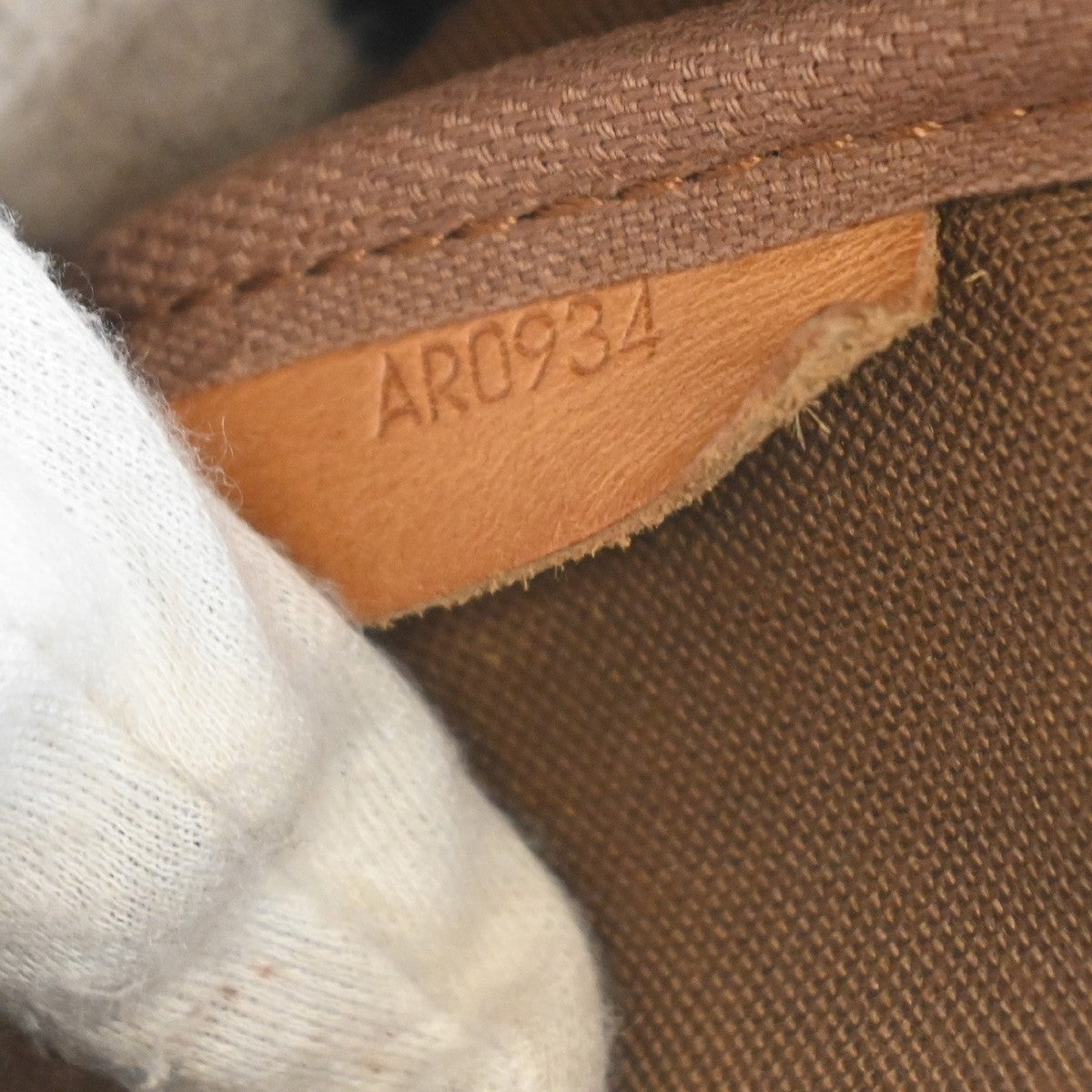 Louis Vuitton Saumur Handbag Monogram Canvas