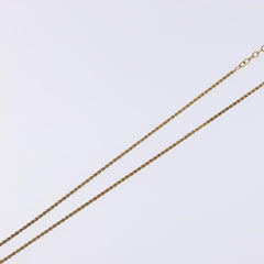 Christian Dior CD Round Pendant Necklace Metal