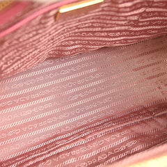 Prada Double Zip Lux Tote Saffiano Leather