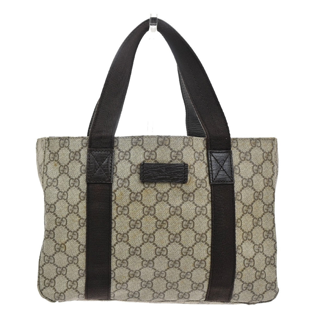 Gucci Belted Tote GG Coated Canvas